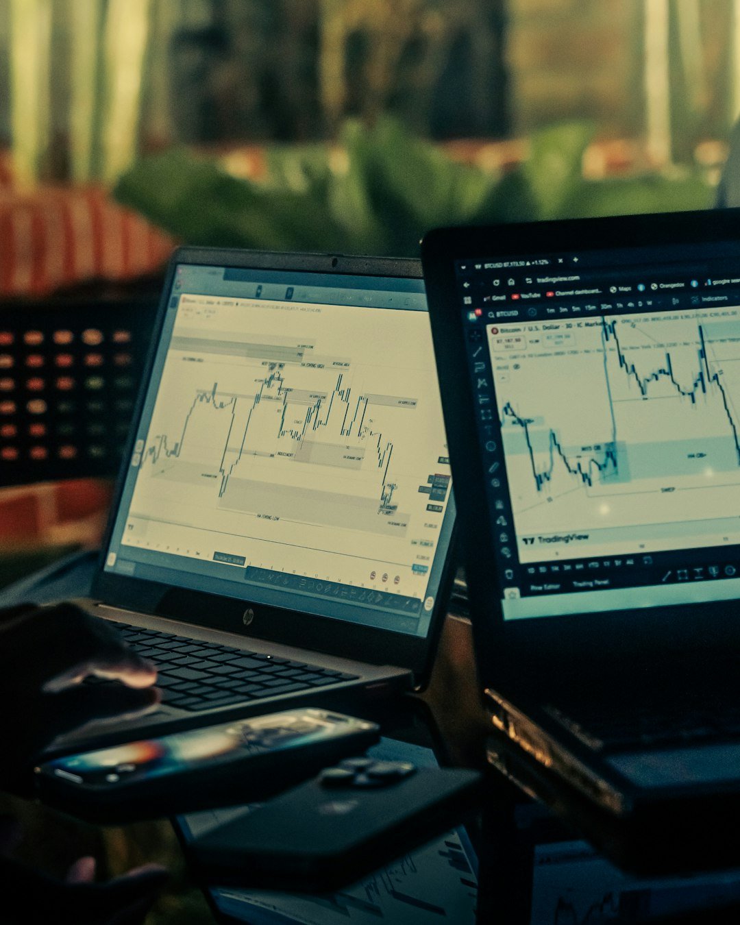 two-laptops-displaying-stock-market-charts-8bm5eh5w7fe